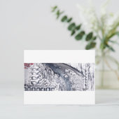 Antiker Friedenstempel Postkarte (Stehend Vorderseite)