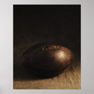 Antiker Fußball Poster