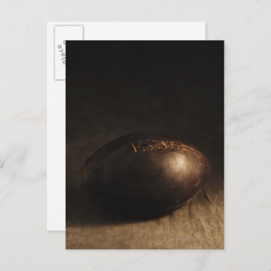 Antiker Fußball Postkarte (Vorne/Hinten)