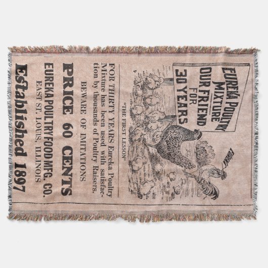 Antiker Füttre Decke (Vorderseite)