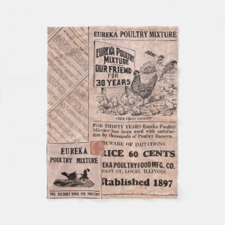 Antiker Füttre Fleecedecke