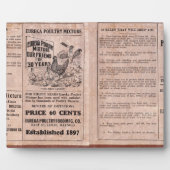 Antiker Füttre Fotoplatte (Vorderseite)