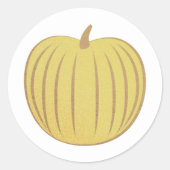 Antiker Gelber Goldpumpen-Fall-Umschlag Aufkleber (Vorderseite)