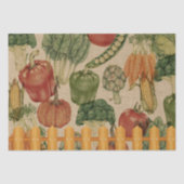 Antiker Gemüsegarten Seidenpapier (Vorderseite)