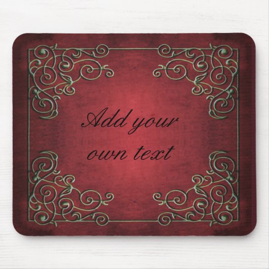 Antiker Glamour Mousepad (Vorne)