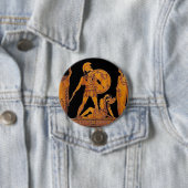 Antiker Gott und Göttliche Frieze - Griechenland Button (Beispiel)