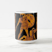 Antiker Gott und Göttliche Frieze - Griechenland Kaffeetasse (Mittel)