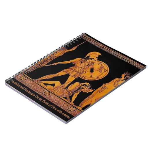 Antiker Gott und Göttliche Frieze - Griechenland Notizblock (Linke Seite)