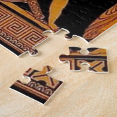 Antiker Gott und Göttliche Frieze - Griechenland Puzzle (Seite)
