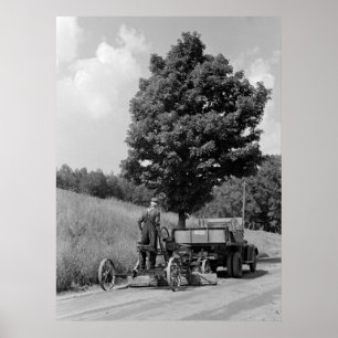 Antiker Grader, 1937 Poster