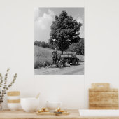 Antiker Grader, 1937 Poster (Küche)