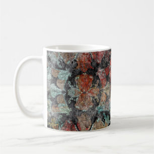 Antiker Grunge Vintage Alter Handgefertigter Wollt Kaffeetasse
