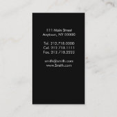 Antiker Händler-Visitenkarte Visitenkarte (Rückseite)