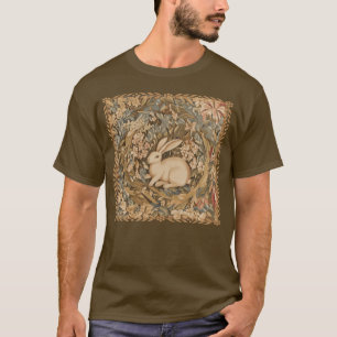 Antiker Hase im Stil mittelalterlicher Tapisserien T-Shirt