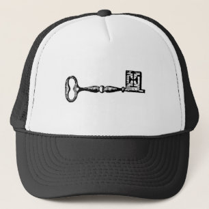 Antiker Hauptschlüsselstich Truckerkappe