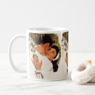 Antiker Heiratsantrag, Liebe und Romantik Kaffeetasse