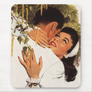 Antiker Heiratsantrag, Liebe und Romantik Mousepad