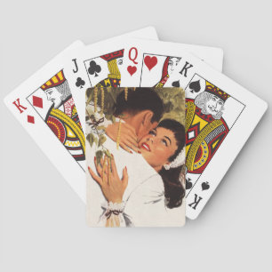 Antiker Heiratsantrag, Liebe und Romantik Spielkarten