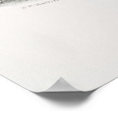 Antiker Igel Poster (Ecke)
