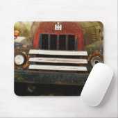 Antiker internationaler Erntemaschinen-LKW Mousepad (Mit Mouse)