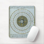 Antiker islamischer Kalender Mousepad (Mit Mouse)