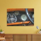 antiker Jaguar 2 Leinwanddruck (Insitu (Wohnzimmer))
