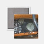 antiker Jaguar 2 Magnet (Vorderseite/Rückseite)