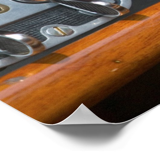 antiker Jaguar 2 Poster (Ecke)