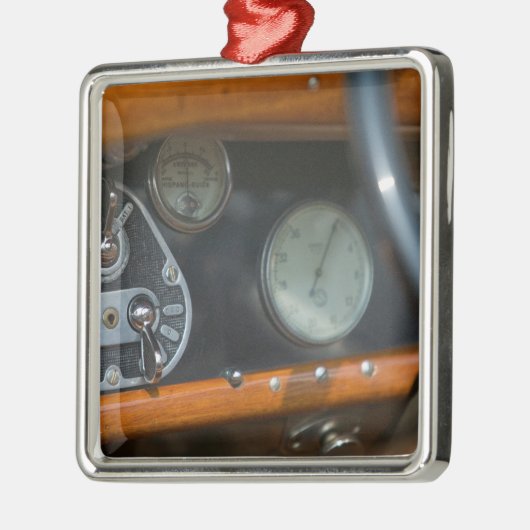 antiker Jaguar 2 Silbernes Ornament (Links)