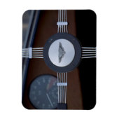 antiker Jaguar 3 Magnet (Vertikal)