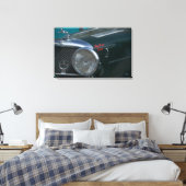 antiker Jaguar Leinwanddruck (Insitu (Schlafzimmer))