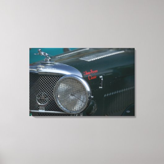 antiker Jaguar Leinwanddruck (Vorderseite)