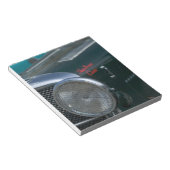 antiker Jaguar Notizblock (angewinkelt)