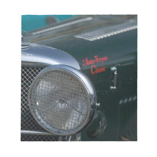 antiker Jaguar Notizblock (Vorderseite)