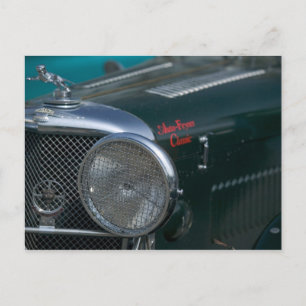 antiker Jaguar Postkarte