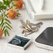 antiker Jaguar Schlüsselanhänger (Seite)