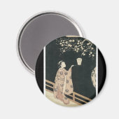Antiker japanischer Kunstmagnet Magnet (Vorderseite/Rückseite)