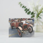 Antiker Kfz-Rahmen Postkarte (Stehend Vorderseite)