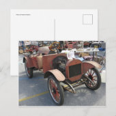Antiker Kfz-Rahmen Postkarte (Vorne/Hinten)