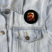Antiker Kirsch viktorianischer anthropomorpher sch Button (Beispiel)