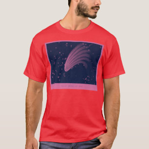 Antiker Komet Astronomie Blume des Himmels Nacht K T-Shirt
