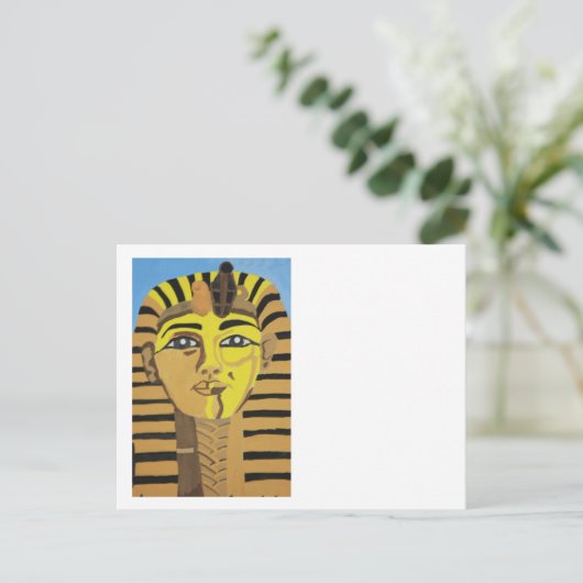 Antiker König Postkarte (Stehend Vorderseite)