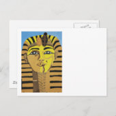 Antiker König Postkarte (Vorne/Hinten)