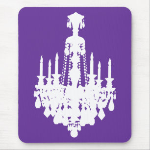 Antiker Kronleuchter Grafik Mousepad