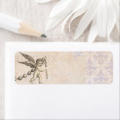 Antiker Kupid mit Garland Vintag (Insitu)