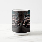 Antiker LKW - Ein zeitloser Klassiker Kaffeetasse (Mittel)