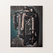 Antiker LKW - Ein zeitloser Klassiker Puzzle (Vertikal)