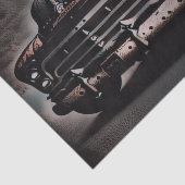 Antiker LKW - Ein zeitloser Klassiker Seidenpapier (Ausschnitt)