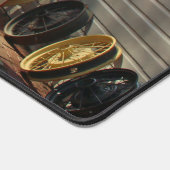 Antiker LKW-Mat Schreibtischunterlage (Ecke)