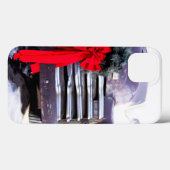 Antiker LKW mit festlicher Weihnachtsfeier Case-Mate iPhone Hülle (Rückseite (Horizontal))